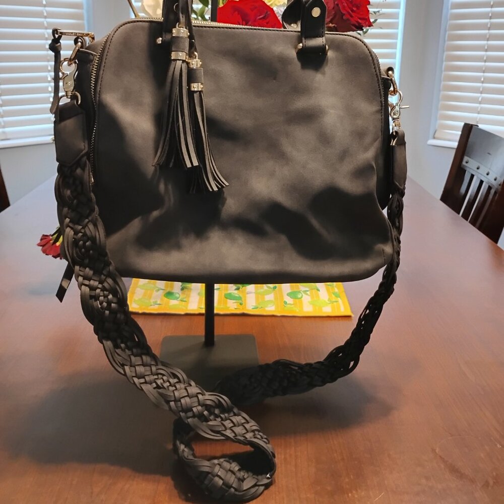 Beautiful Gray Crossbody/Purse
